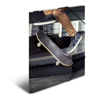 Sammelmappe A3 Pappe Skateboard