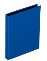 Ringbuch A5 Basic blau mit 2-Bügel-Mechanik und Niederhalter