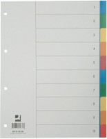 Kunststoff-Register 10-teilig