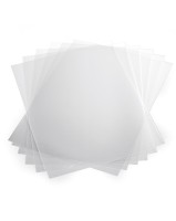 Klemmschienenhüllen transparent, Füllmenge: 100 Blatt, 50 Stück