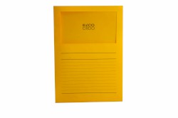 Elco Ordo Organisationsmappe, A4, recycling, 120 g/qm, goldgelb