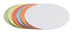 Moderationskarte Oval, 19,0 x 11,0 cm, sortiert, 500