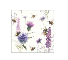 Serviette "Bumblebees" 33 x 33 cm 20er Packung