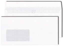 Briefumschlag MAILdigital, DIN Lang, weiß, Haftklebung, m.Fenster,100 g/qm,250St