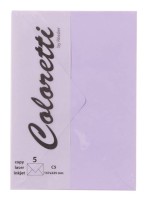 Coloretti Briefumschlag C5 Lavendel im 5er Pack