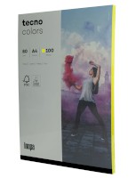 Multifunktionspapier tecno® colors neon gelb, Papier: 80 g/qm, DIN A4