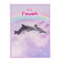Freundebuch A5 "Delfine" 3D