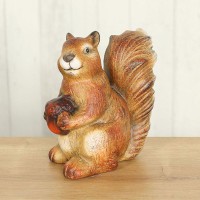 Eichhörnchen zum Stellen 15x9,7x16 cm braun
