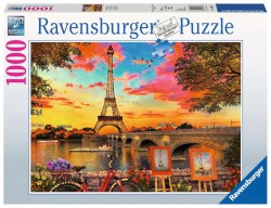 Puzzle 1000 Teile "Abendstimmung in Paris" von Ravensburger
