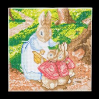 Crystal Art Bild "The Flopsy Bunnies" 30x30 cm
