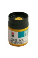 Dekorlack Acryl 50 ml mittelgelb