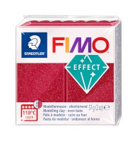Modelliermasse  FIMO® soft, Rubinrot metallic