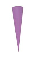 Bastelschultüte rund 70 cm flieder